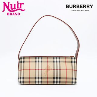 BURBERRY - バーバリー 2way ショルダー ネイビー レザー ノバ BURBERRY - バーバリー 2way ショルダー ネイビー レザー ノバ