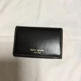 ケイトスペードニューヨーク(kate spade new york)のケイトスペード 名刺入れ 美品です  (名刺入れ/定期入れ)