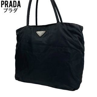 PRADA - 未使用 PRADA ヴィッテロダイノ レザー バッグ ネイビー PRADA - 未使用 PRADA ヴィッテロダイノ レザー バッグ ネイビー