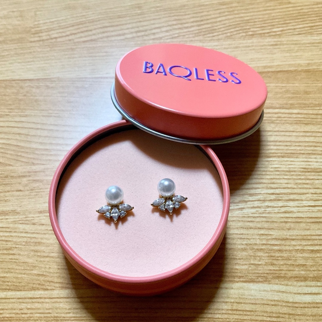 BAQLESS/バックレス　パールピアス Charima Indira