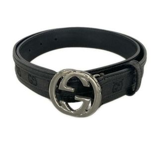 GUCCI - GUCCI(グッチ) ベルト ダブルG スリムベルト 409417 黒 GUCCI - GUCCI(グッチ) ベルト ダブルG スリムベルト 409417 黒