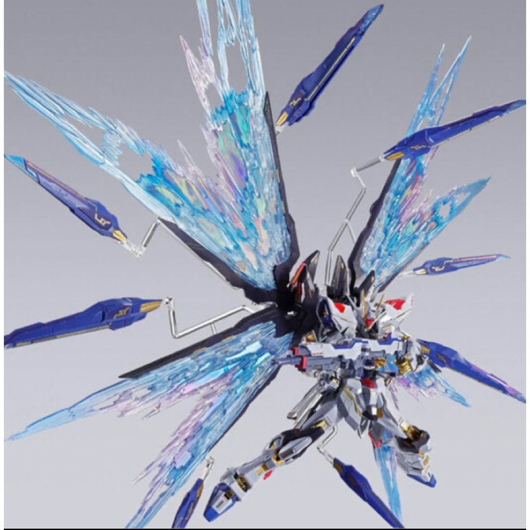 METAL BUILD ストライクフリーダムガンダム 光の翼オプションセット エンタメ/ホビーのおもちゃ/ぬいぐるみ(模型/プラモデル)の商品写真