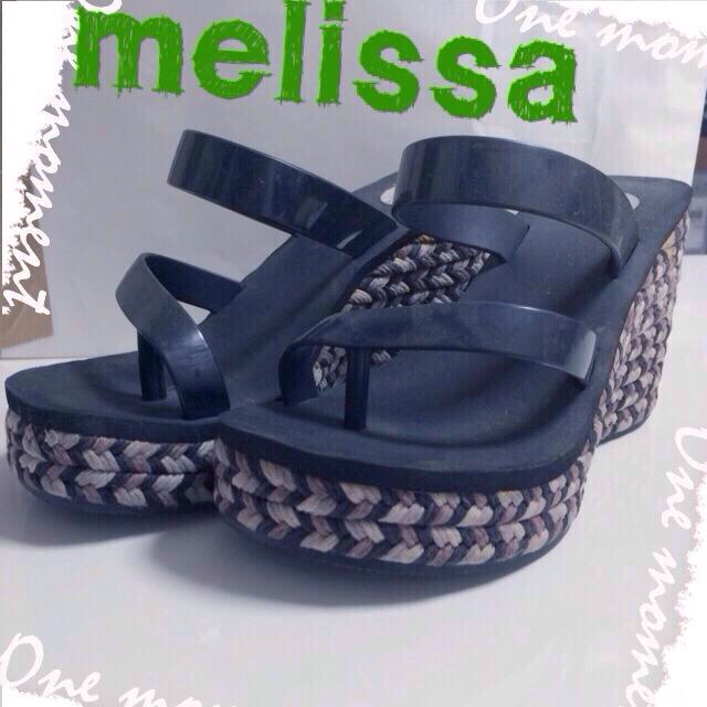 melissa(メリッサ)のmelissaウェッジサンダル レディースの靴/シューズ(サンダル)の商品写真