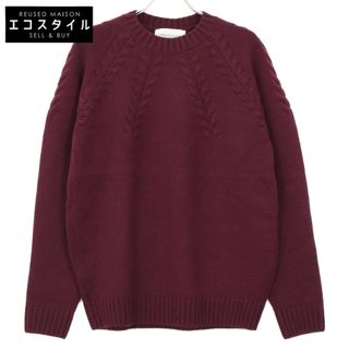 トゥモローランド(TOMORROWLAND)のトゥモローランド 【tricot】ﾎﾞﾙﾄﾞｰ ｶｼﾐﾔ100 ｹｰﾌﾞﾙ ｸﾙｰﾈｯｸﾆｯﾄ L(その他)