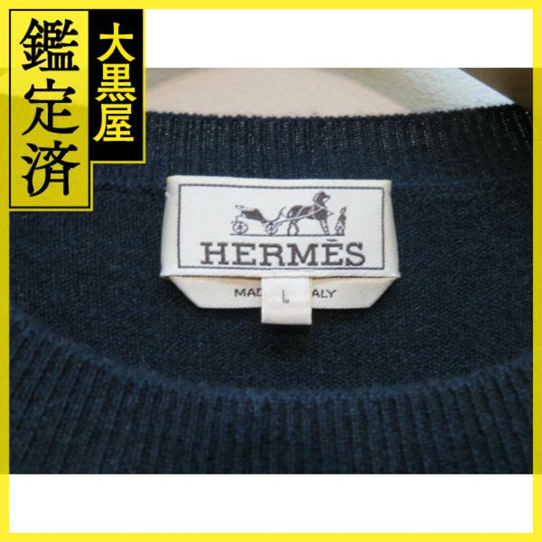 美品 エルメス HERMES ニット セーター ロングスリーブ プル