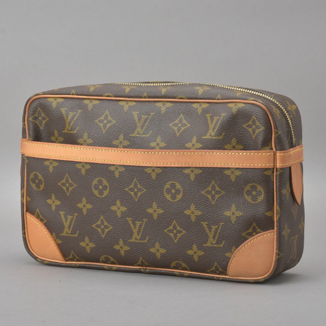LOUIS VUITTON - 美品◇ルイヴィトン コンピエーニュ 28 クラッチバッグ モノグラム 内ベタ無し