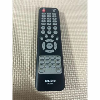 赤外線のみ確認☆Wizz★RC-330☆DVDプレーヤーリモコン★現状品(その他)