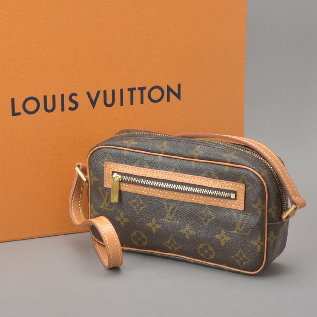 LOUIS VUITTON - 未使用同様◇ルイヴィトン ポシェット・シテ ショルダーバッグ モノグラム 箱付