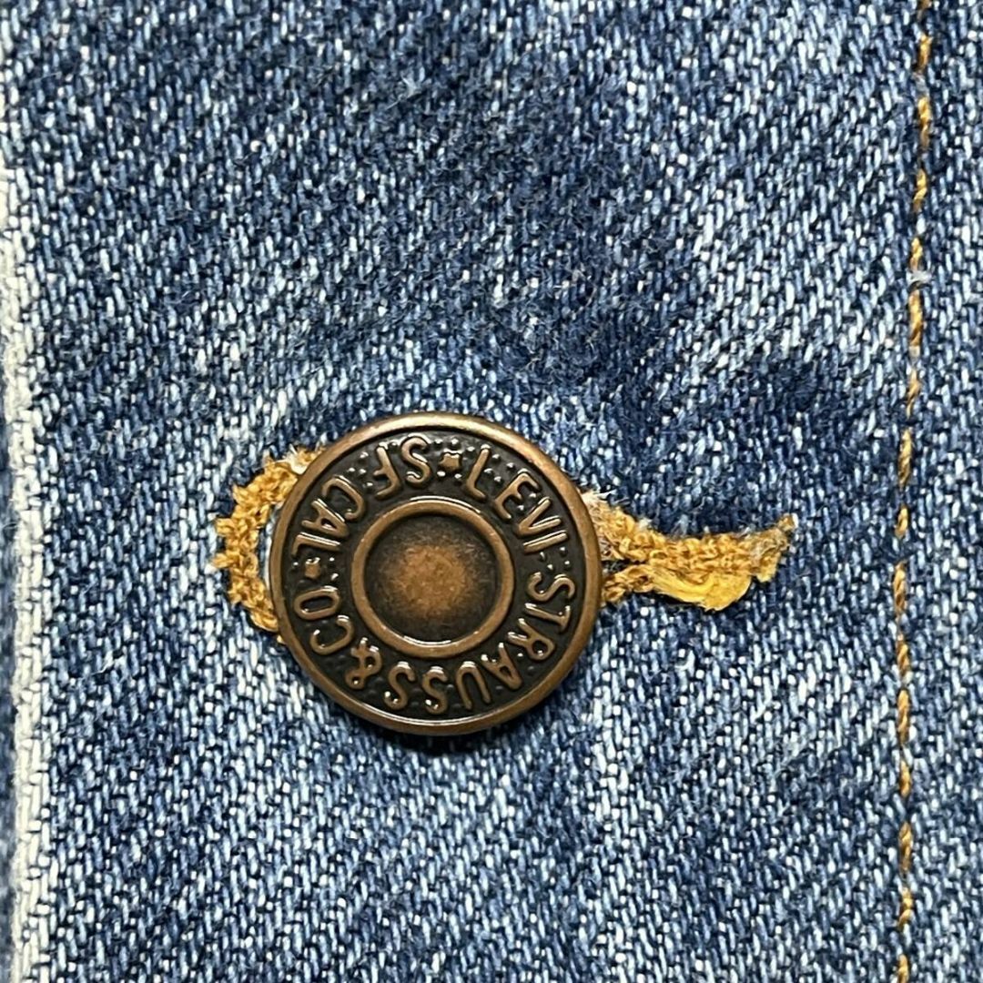 激レア✨LEVI'S/70590 FOR GIRLS　イタリア　デニムジャケット Levi's/リーバイス】90S トラッカージャケット SOFT AS BUT （G