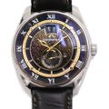 CITIZEN CAMPANOLA シチズン カンパノラ メカニカル コレクション 千夜燈 ちよのとぼし 腕時計 NZ0000-15F ステンレススチール クロコダイル シルバー ブラック 漆文字板 裏スケ 自動巻き 【本物保証】