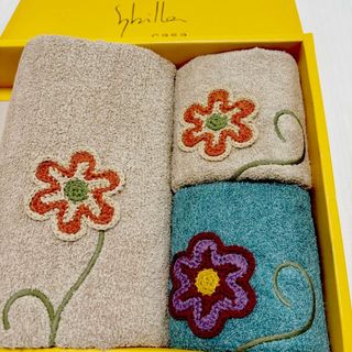 Sybilla - 新品【シビラ】掛カバー(150×210) 枕カバー(43×63 Sybilla - 新品【シビラ】掛カバー(150×210) 枕カバー(43×63