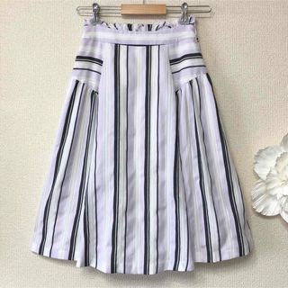 VIVIENNE TAM - 美品✨Vivienne Tam ひざ丈スカート パワー VIVIENNE TAM - 美品✨Vivienne Tam ひざ丈スカート パワー