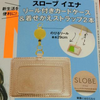 スローブイエナ(SLOBE IENA)のSPRiNG付録 カードケース(名刺入れ/定期入れ)