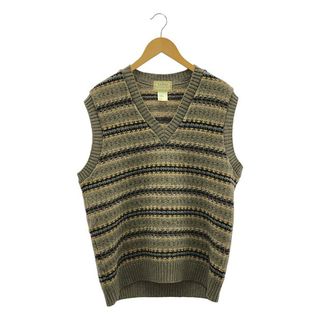 L.L.Bean - エルエルビーン 希少 ニット セーター ホワイト 花柄 L.L.Bean - エルエルビーン 希少 ニット セーター ホワイト 花柄