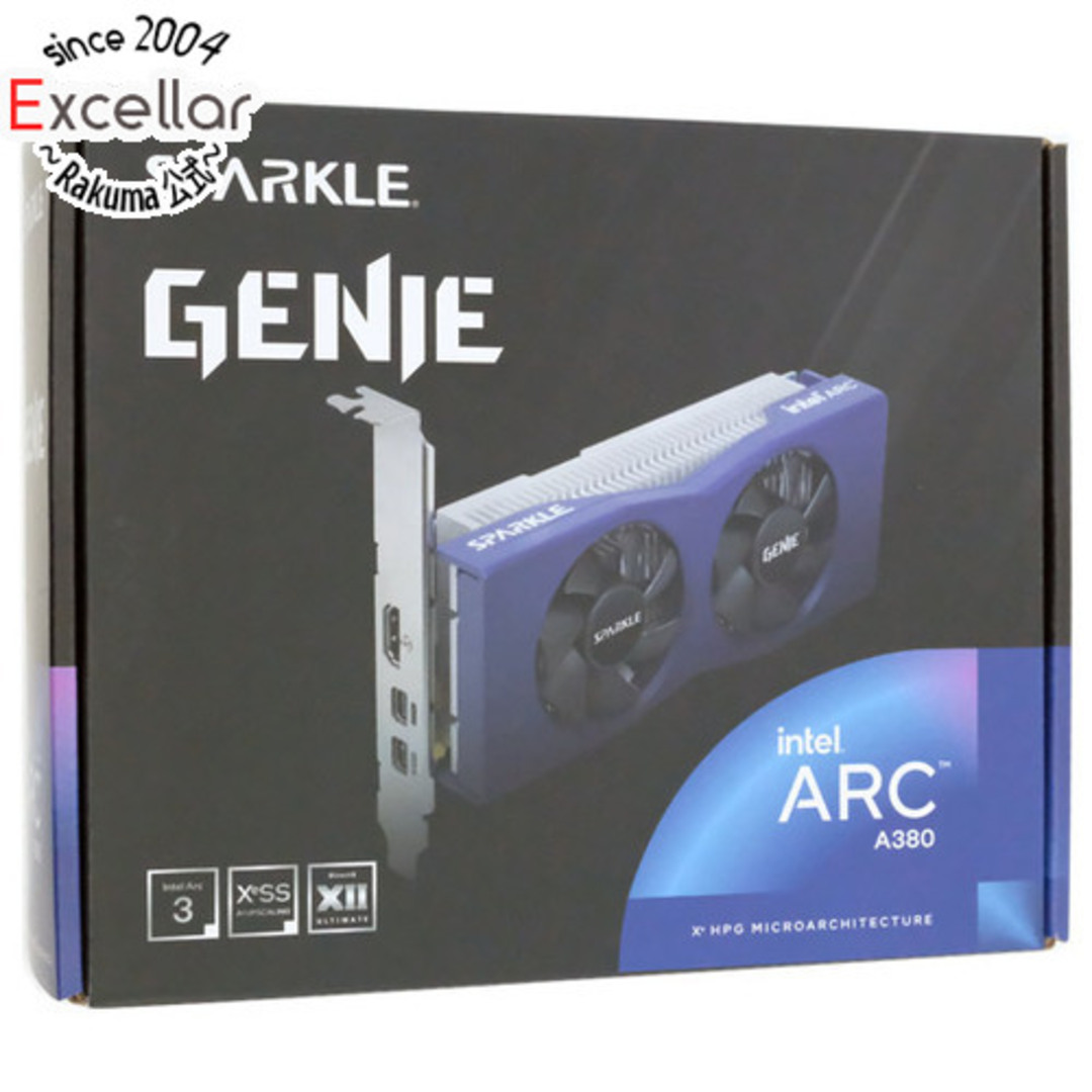 SPARKLE Intel Arc A380 GENIE SA380G-6G PCIExp 6GB スマホ/家電/カメラのPC/タブレット(PCパーツ)の商品写真