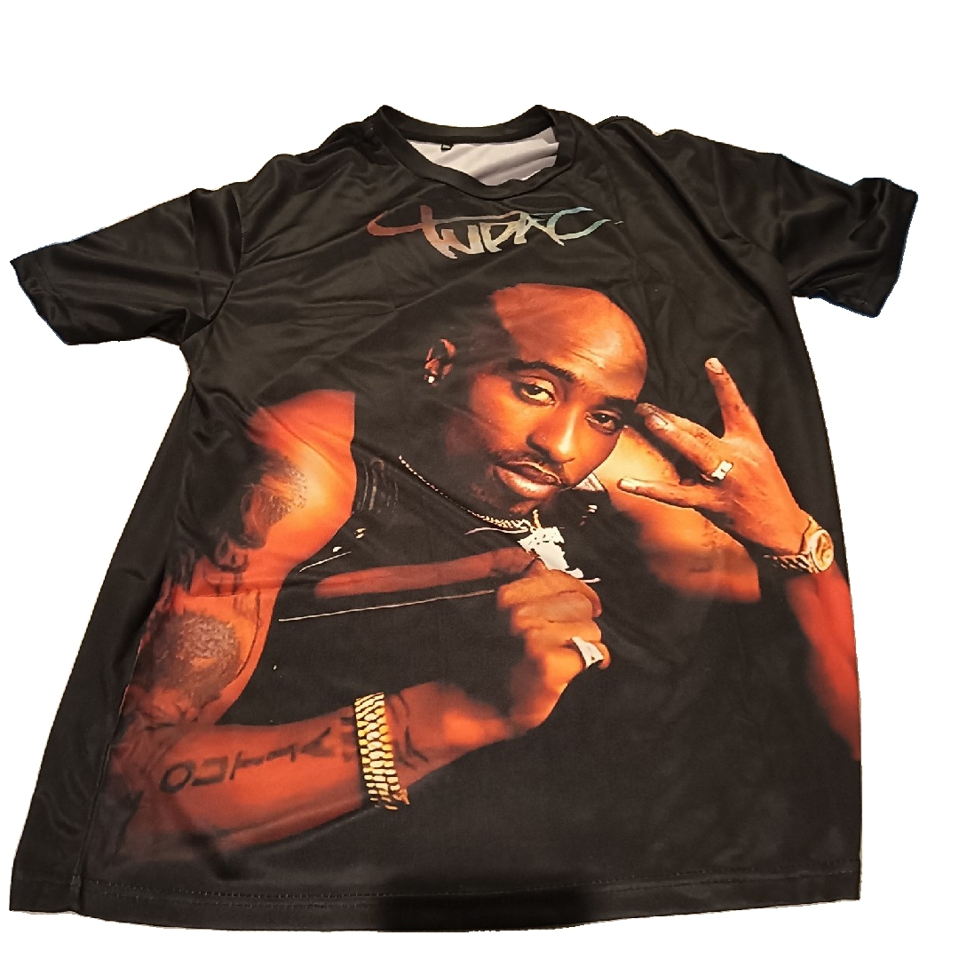 ヒップホップtシャツ メンズのトップス(Tシャツ/カットソー(半袖/袖なし))の商品写真