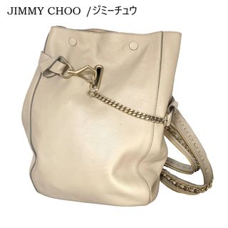 JIMMY CHOO - JIMMY CHOO FITZROY BLACK フラワー 花柄 バック JIMMY CHOO - JIMMY CHOO FITZROY BLACK フラワー 花柄 バック