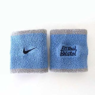 エフシーレアルブリストル FCRB ナイキ 希少 リストバンド ロゴ F 水色