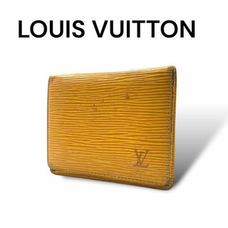 LOUIS VUITTON(名刺入れ/定期入れ ・ イエロー/黄色系)の LOUIS VUITTON(名刺入れ/定期入れ ・ イエロー/黄色系)の