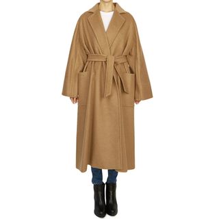 Max Mara - 【美品】MaxMara 27万 高級ロンクベルテッドコート Max Mara - 【美品】MaxMara 27万 高級ロンクベルテッドコート