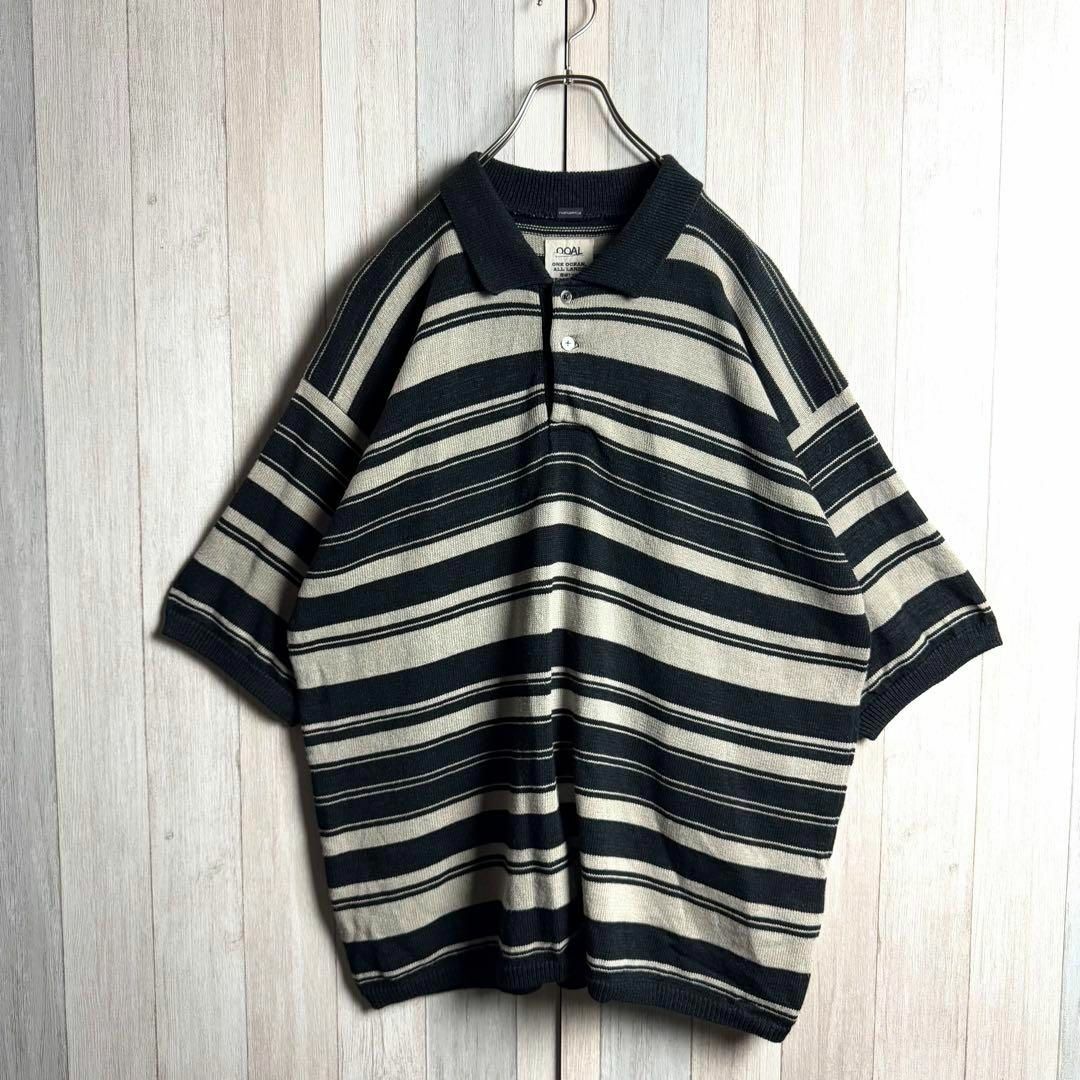 nanamica(ナナミカ)の2726【極美品】ナナミカ 和紙＆クールマックス オーバーサイズ ポロシャツ メンズのトップス(ポロシャツ)の商品写真