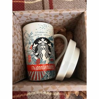 スターバックス(Starbucks)の【値下げ】韓国スタバ　17周年記念マグカップ(グラス/カップ)