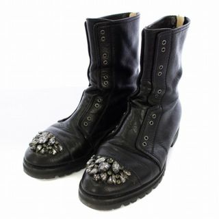 JIMMY CHOO - JIMMY CHOO(ジミーチュウ) ショートブーツ 36 1/2 JIMMY CHOO - JIMMY CHOO(ジミーチュウ) ショートブーツ 36 1/2