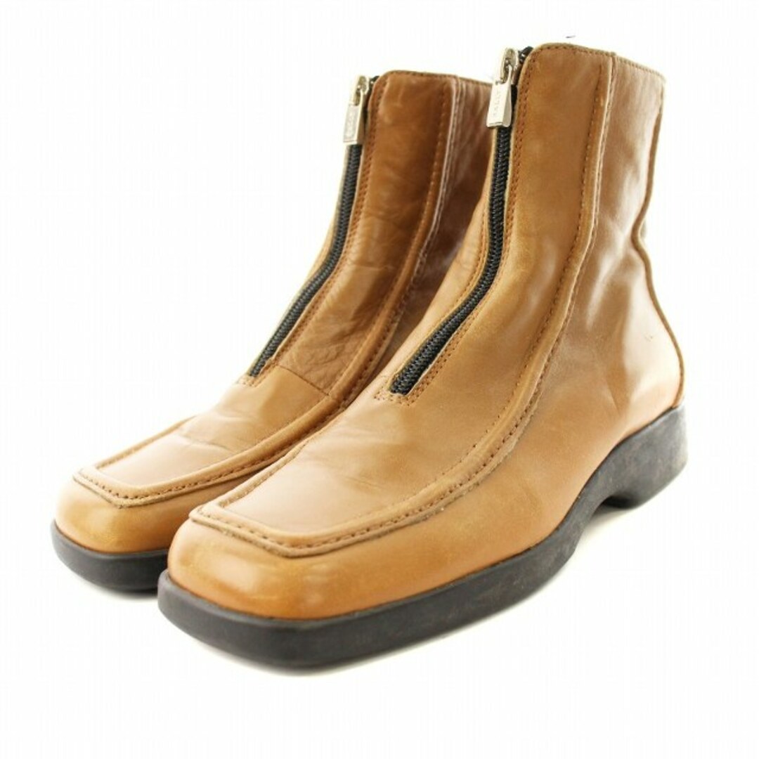 Bally - バリー ショートブーツ ジップアップ スクエアトゥ 37 Bally - バリー ショートブーツ ジップアップ スクエアトゥ 37