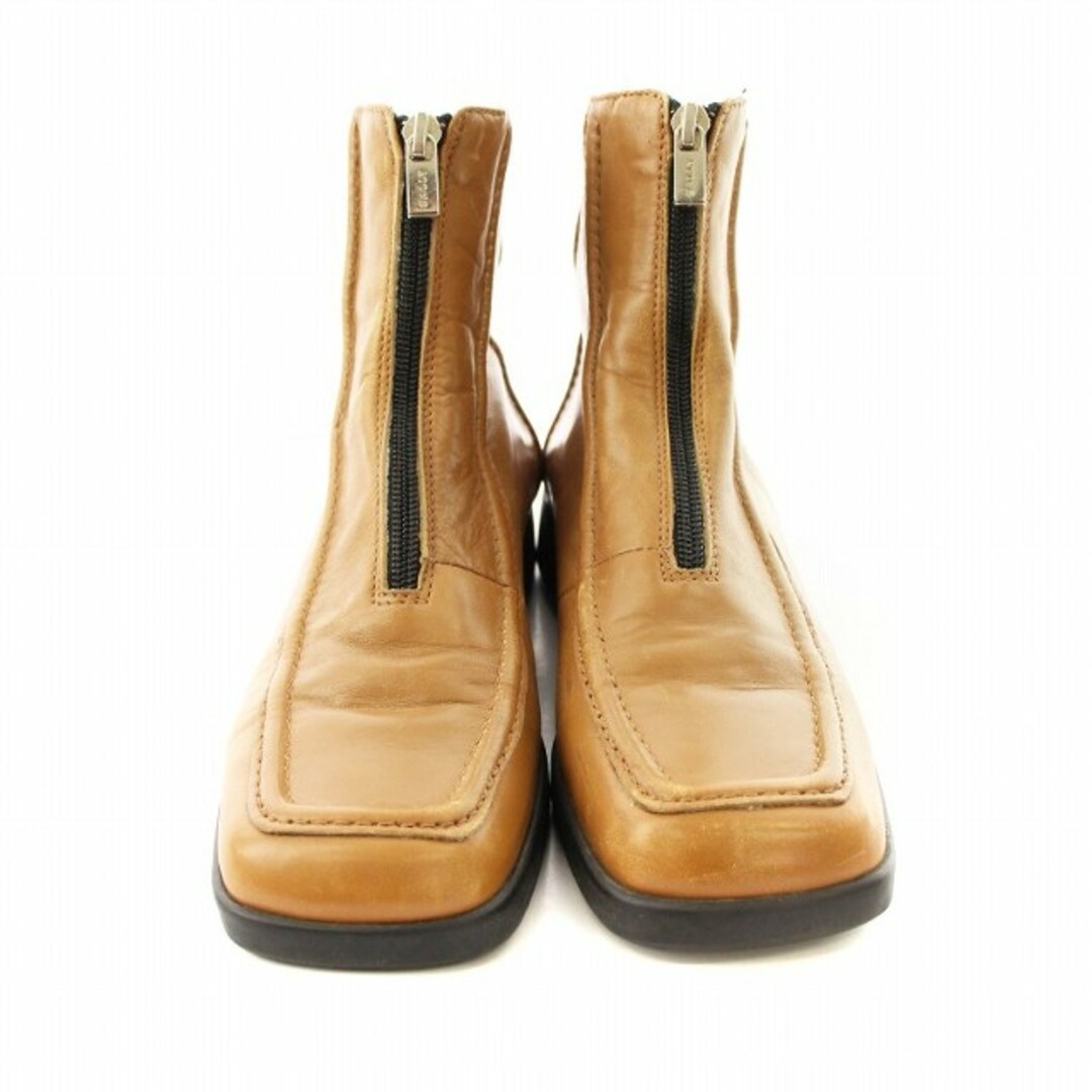 Bally - バリー ショートブーツ ジップアップ スクエアトゥ 37 Bally - バリー ショートブーツ ジップアップ スクエアトゥ 37