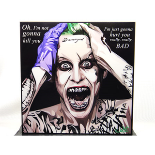 【新品 No 85】 ポップアートパネル ジャレッド レト JOKER(その他)