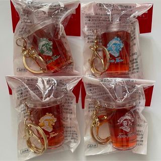 午後の紅茶 アイスティー キーホルダー 非売品 コンプリート 4種(ノベルティグッズ)