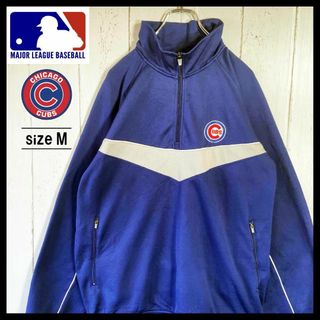 MLB - 【L】MLB カブス トラックジャケット&パンツ 上下 MLB - 【L】MLB カブス トラックジャケット&パンツ 上下