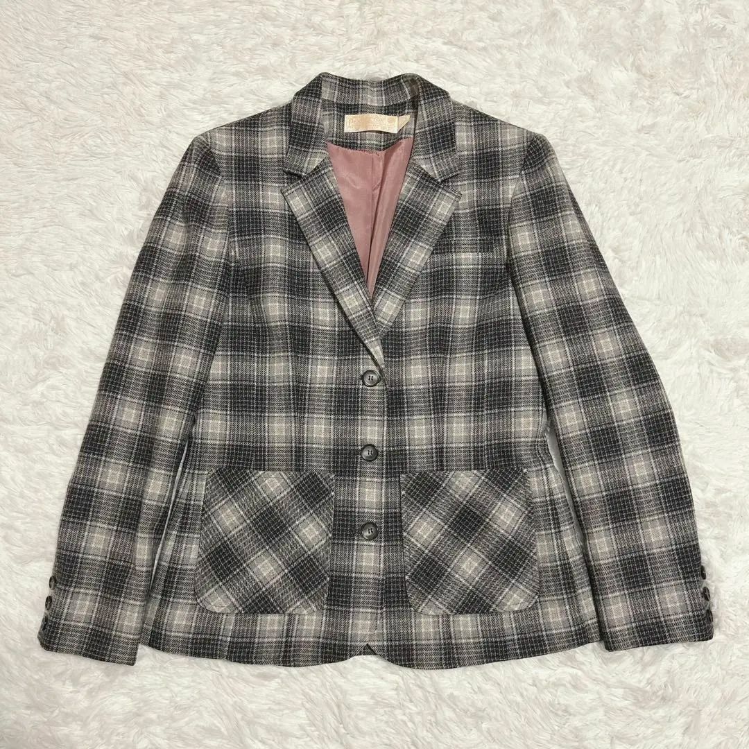 PENDLETON - ペンドルトン　テーラードジャケット　チェック　ウール　チェック柄