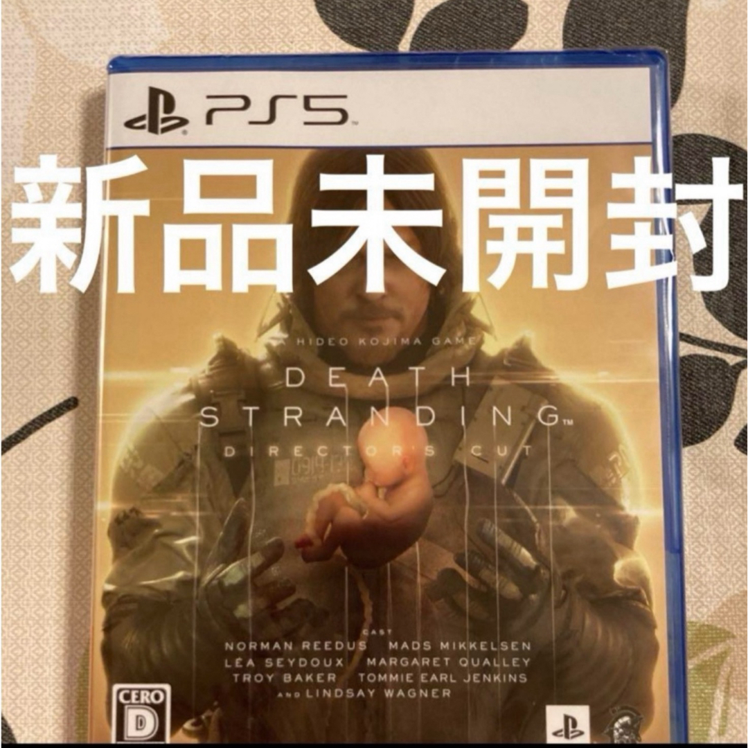 PS5版 新品未開封 DEATH STRANDING デスストランディング エンタメ/ホビーのゲームソフト/ゲーム機本体(家庭用ゲームソフト)の商品写真