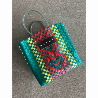 MARNI - 【ほぼ未使用】 マルニ MARNI MARKET かごバッグ MARNI - 【ほぼ未使用】 マルニ MARNI MARKET かごバッグ