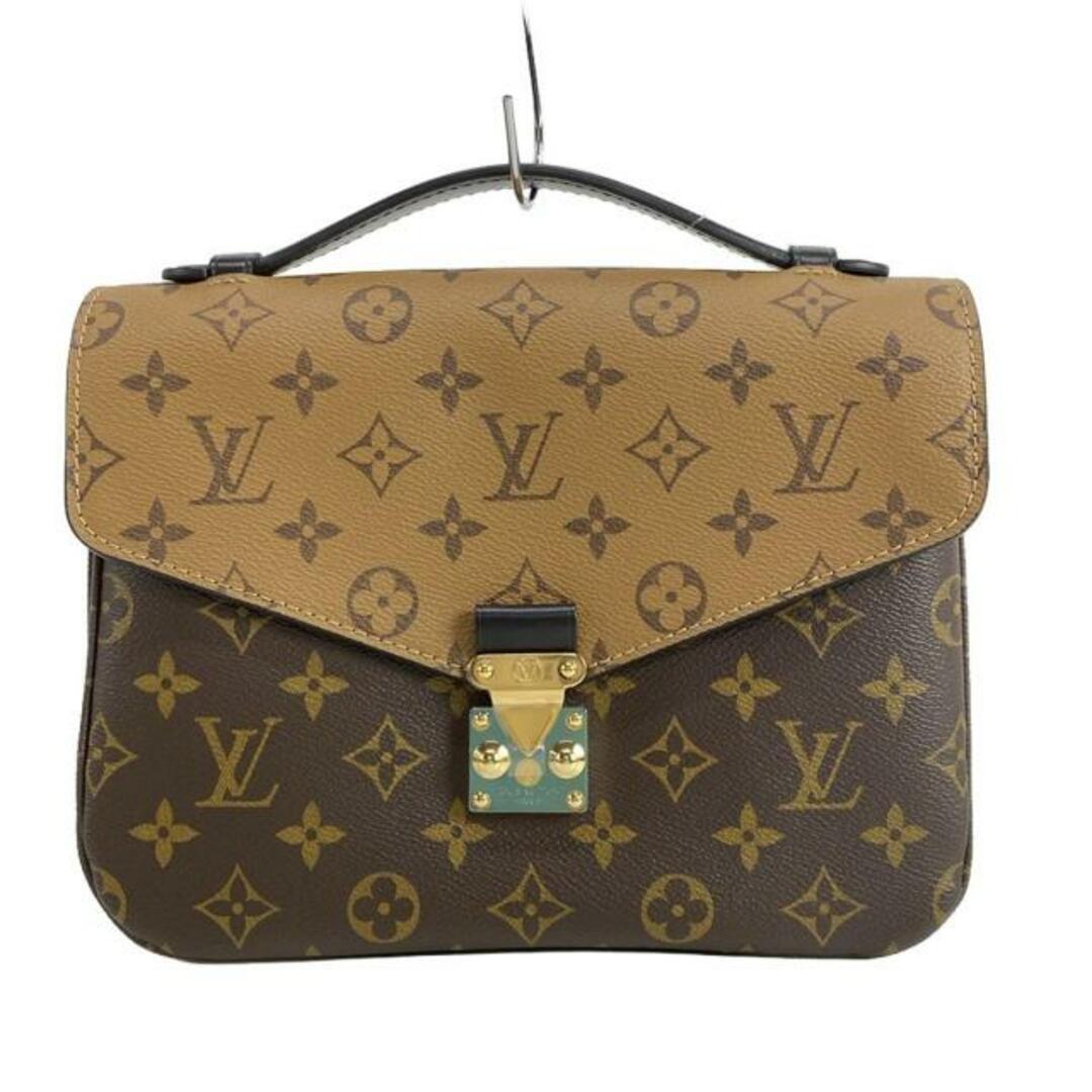 LOUIS VUITTON - LOUIS VUITTON(ルイヴィトン) ハンドバッグ モノグラムリバース ポシェットメティスMM M44876 モノグラムリバース