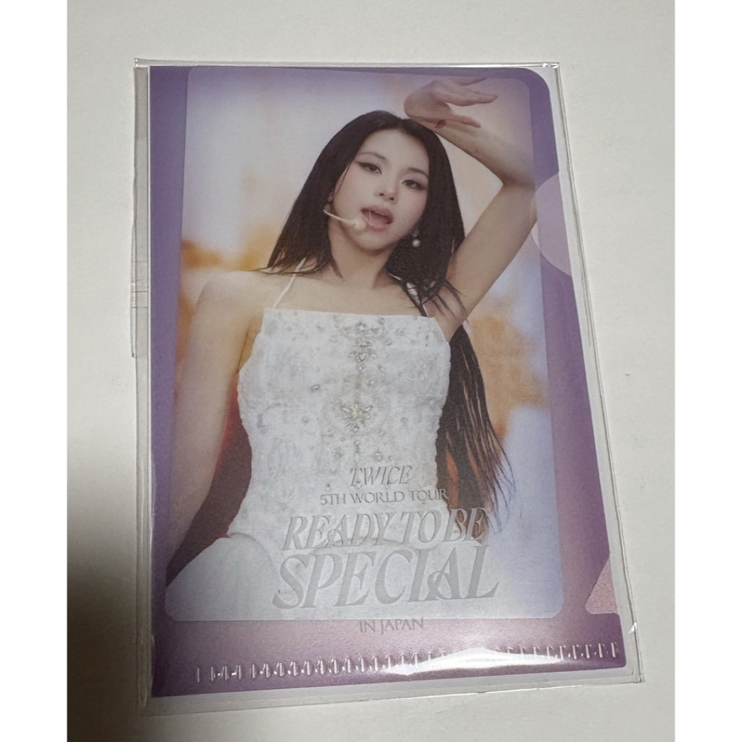 TWICE JYP Japan ショップ オンライン特典 チェヨン エンタメ/ホビーのトレーディングカード(その他)の商品写真