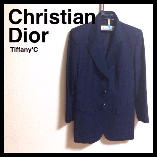 Christian Dior(クリスチャンディオール)の美品★Dior スプリングジャケット レディースのジャケット/アウター(テーラードジャケット)の商品写真