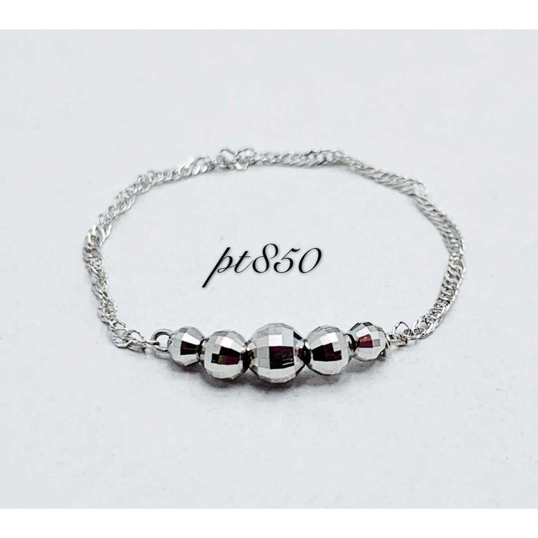 今週のおすすめ製品 pt850 プラチナ 現在停止 by チェーンリングの通販 ミラーボール アクセサリー
