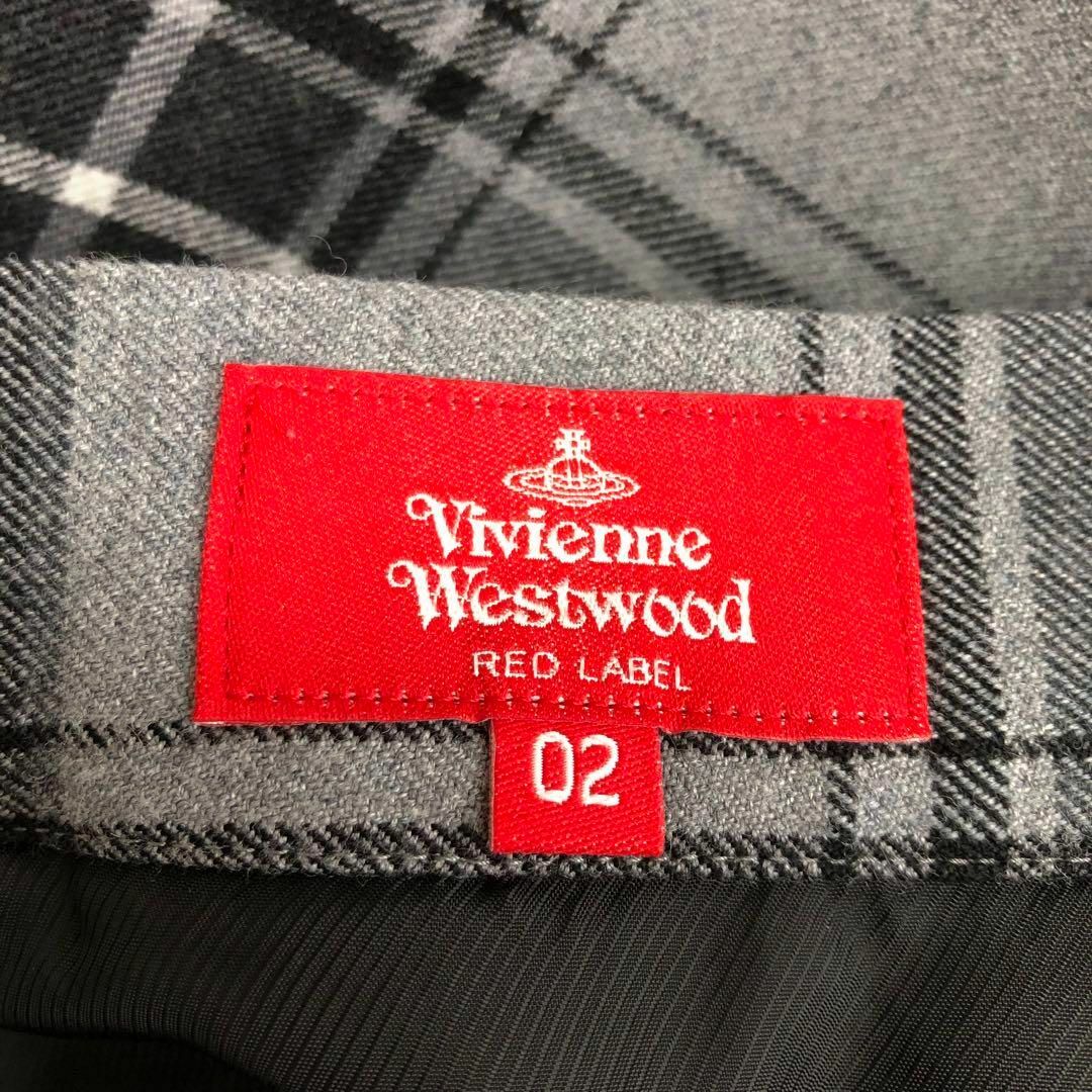 Vivienne Westwood REDLABEL 変形 チェック スカート Vivienne Westwood RED LABEL(ヴィヴィアンウエストウッドレッド