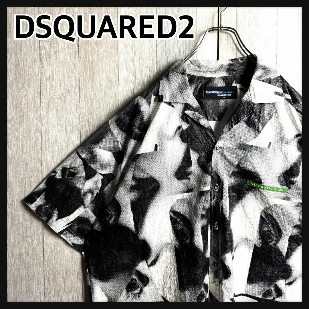 DSQUARED2 - 2730【激レア】ディースクエアード クレイジーパターン オープンカラーシャツ