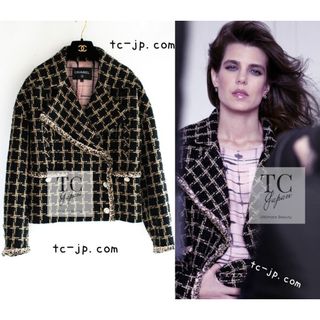 CHANEL - CHANELシャネル 97P ヴィンテージツイードジャケット CHANEL - CHANELシャネル 97P ヴィンテージツイードジャケット
