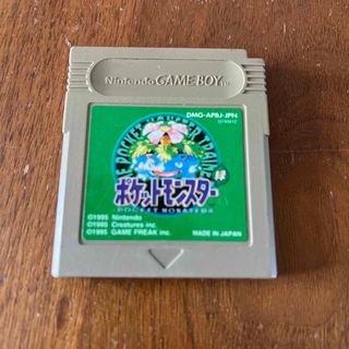 ゲームボーイ(ゲームボーイ)のポケットモンスター　緑　ゲームボーイ(携帯用ゲームソフト)