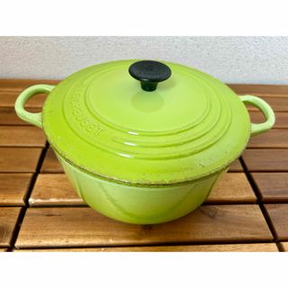 LE CREUSET(鍋/フライパン ・ グリーン・カーキ/緑色系)の LE CREUSET(鍋/フライパン ・ グリーン・カーキ/緑色系)の