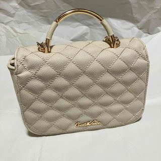 セシルマクビー(CECIL McBEE)の【セシルマクビー】 キルティング / ハンドバッグ / ショルダーバッグ 白(ハンドバッグ)