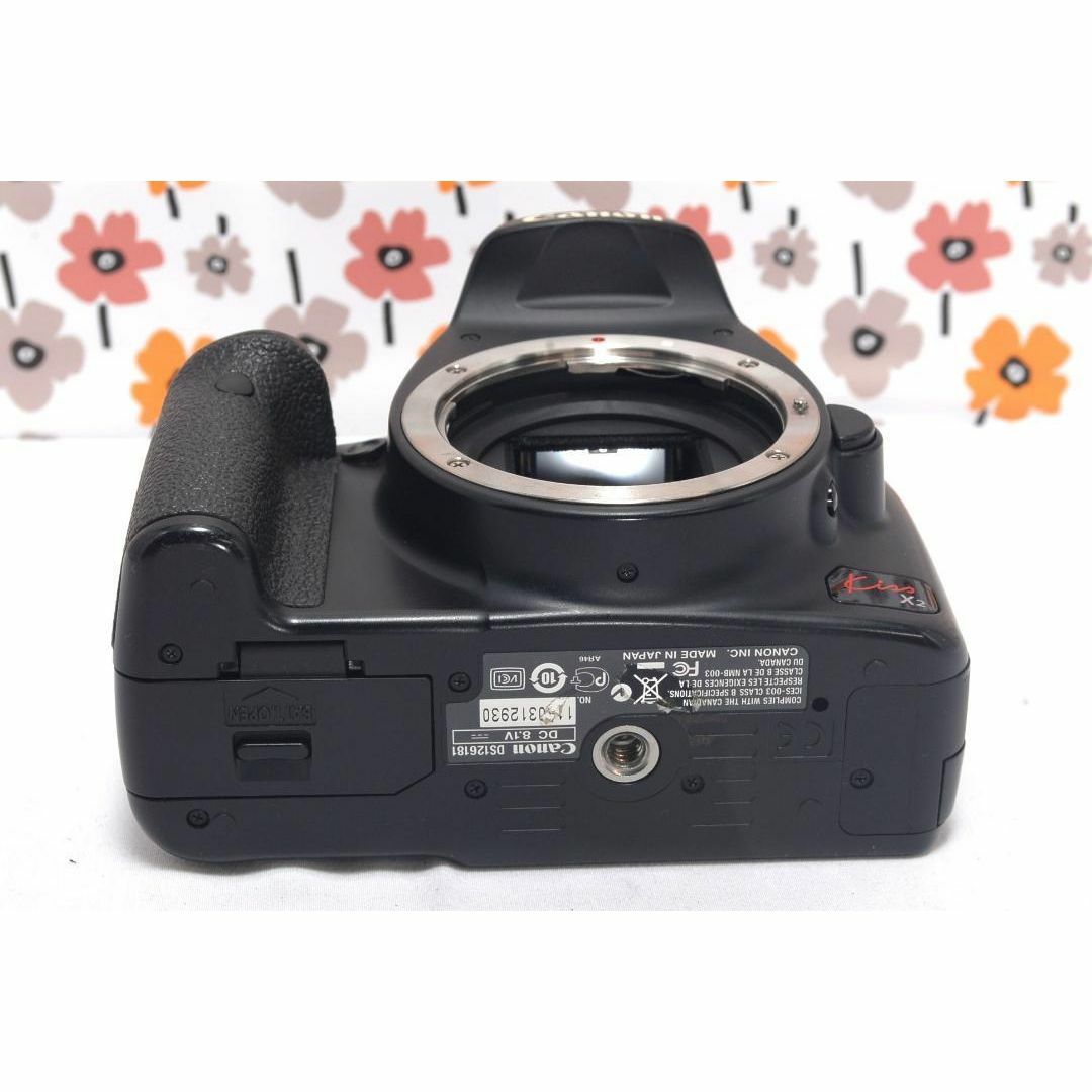 おすすめ ♥Canon KissX2♥手ブレ補正付き♥すぐ撮影できます♥カンタン操作♥ デジタルカメラ
