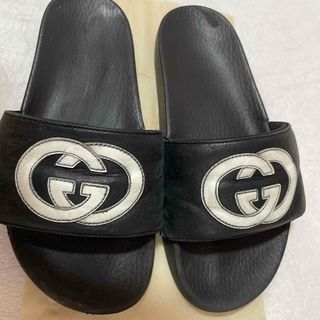 GUCCI - 美品! グッチ テリークロススライドサンダル ジャンボ GUCCI - 美品! グッチ テリークロススライドサンダル ジャンボ
