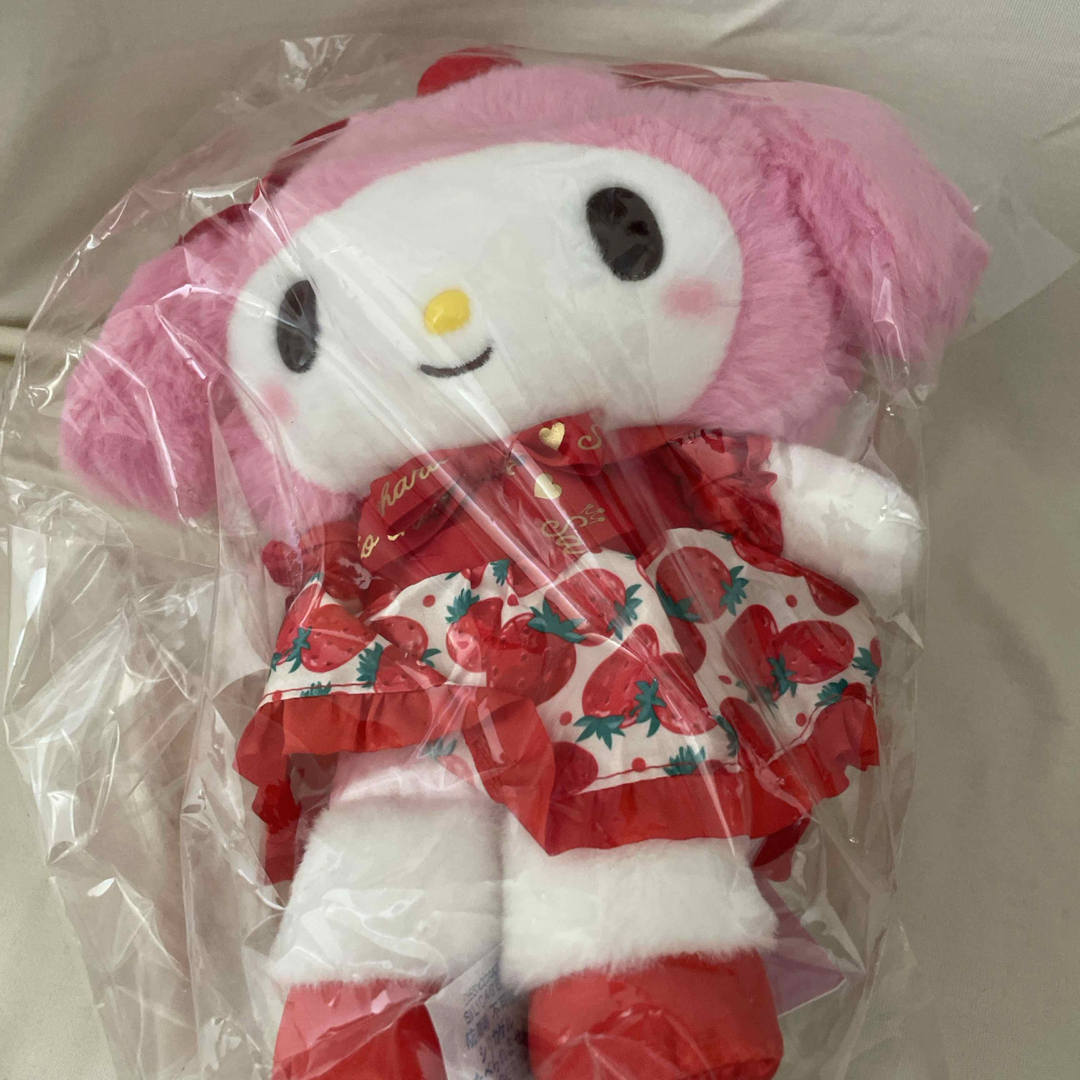 サンリオ いちご新聞50周年 マイメロ ぬいぐるみ エンタメ/ホビーのおもちゃ/ぬいぐるみ(ぬいぐるみ)の商品写真