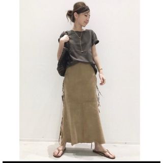 L'Appartement DEUXIEME CLASSE(スエード ・ ロングスカート L'Appartement DEUXIEME CLASSE(スエード ・ ロングスカート