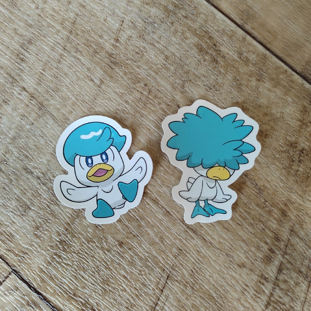 ポケモン(ポケモン)のまいごのクワッス シール エンタメ/ホビーのおもちゃ/ぬいぐるみ(キャラクターグッズ)の商品写真